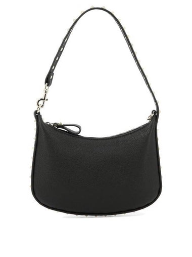 Rockstud Shoulder Bag Black - VALENTINO - BALAAN 1