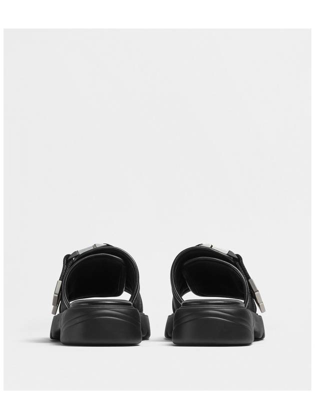 Flash Flat Slippers Black - BOTTEGA VENETA - BALAAN 4