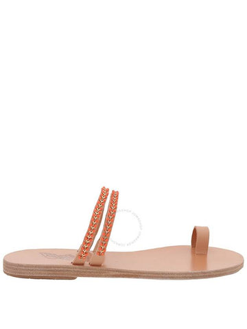 Ancient Greek Sandals Ladies Skalida Flat Sandals, Brand Size 37 ( US Size 7 ) - ANCIENT GREEK SANDALS - BALAAN 1