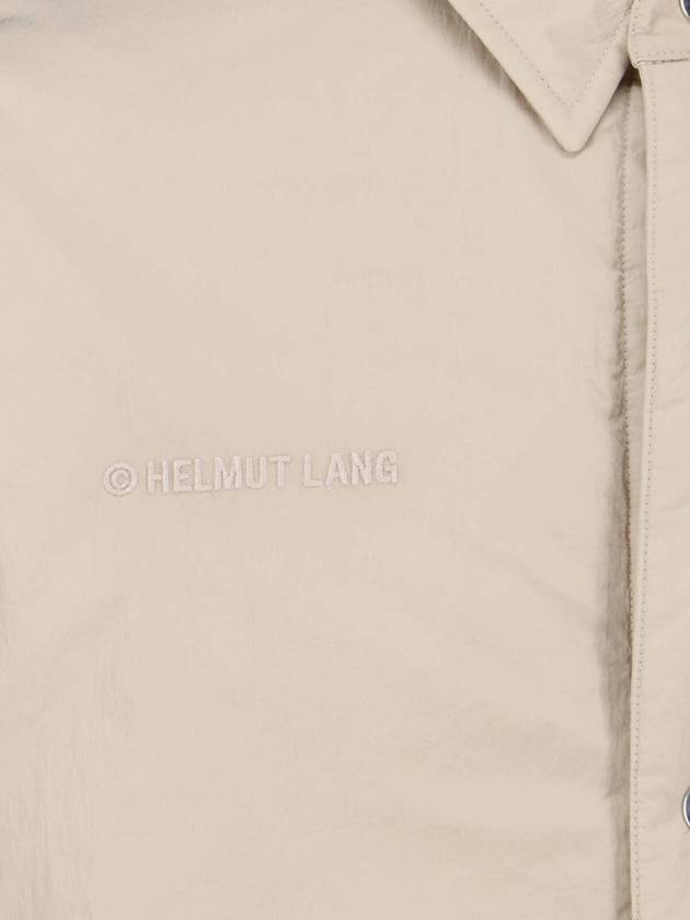 Quilted Shirt Jacket Ivory - HELMUT LANG - BALAAN 5