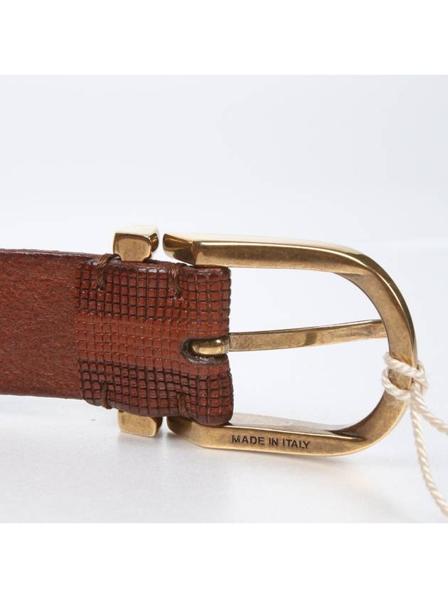 23 fw Embossed Leather Belt MAUQI333 C6719 B0230537035 - BRUNELLO CUCINELLI - BALAAN.