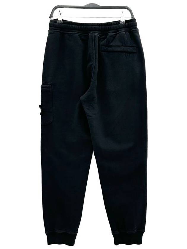 Wappen Patch Cargo Jogger Track Pants Black - STONE ISLAND - BALAAN 3