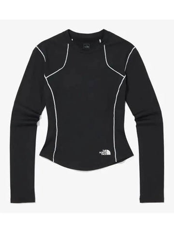 The North Face NT7TQ35A Women s Gear Line Long Sleeve Round Tee - THE NORTH FACE - BALAAN 1