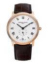 Classics Slimline Watch Gold Brown - FREDERIQUE CONSTANT - BALAAN 3