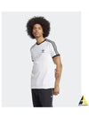 Adicolor Classic 3 Stripe Short Sleeve T-Shirt White - ADIDAS - BALAAN 2