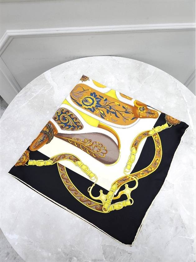 Lux You Festival Amazoness Carre Silk Scarf 90 - HERMES - BALAAN 7