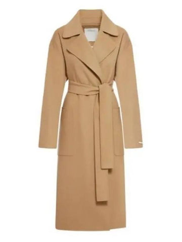 24 POLKA 12011021 016 12011021600 wool coat - MAX MARA - BALAAN 1