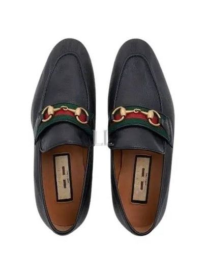 Men's Horsebit Loafers Black - GUCCI - BALAAN 2