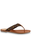 NEWSunny Flat Strap Sandals 1AB37R - LOUIS VUITTON - BALAAN 1