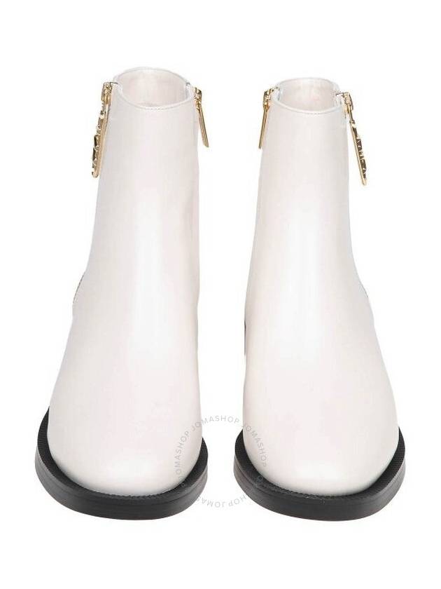 Michael Kors Cream Regan Leather Ankle Boots, Brand Size 6 ( US Size 6 ) - MICHAEL KORS - BALAAN 3