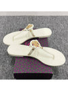 Miller Mini Flat Thong Flip Flop Ivory - TORY BURCH - BALAAN 6