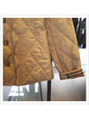 Diamond Quilted Thermoregulated Jacket New Chino Beige - BURBERRY - BALAAN 4