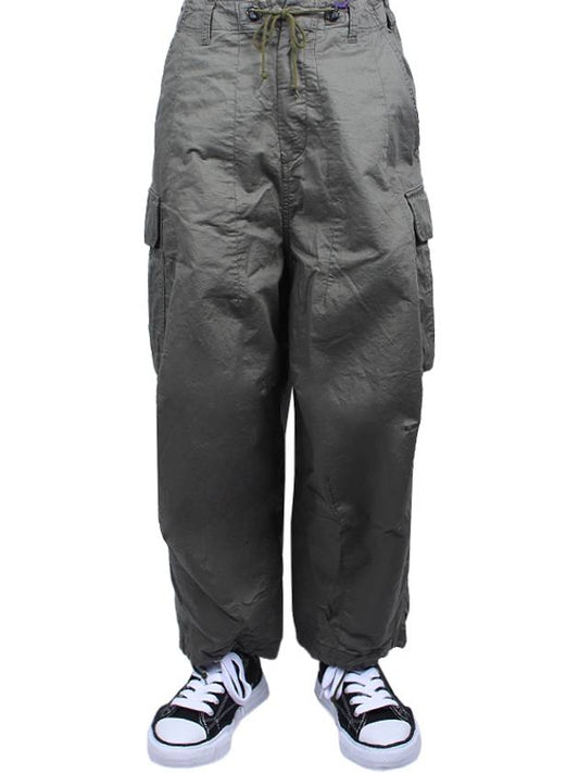 24SS Men's HD BDU Cargo Pants Olive OT218 OLIVE - NEEDLES - BALAAN 1