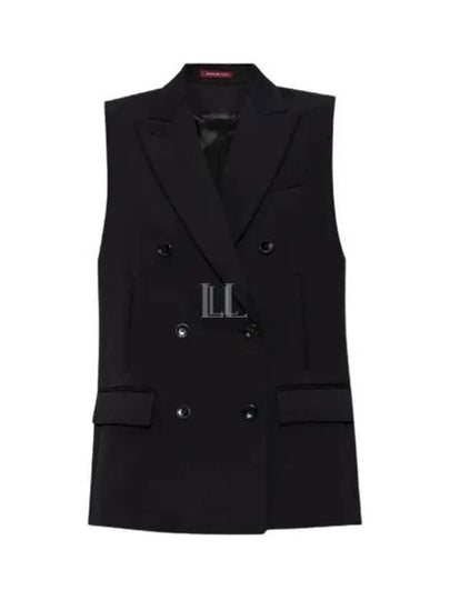 Web Wool Vest Black - GUCCI - BALAAN 2