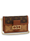 Dauphine Chain Cross Bag Brown - LOUIS VUITTON - BALAAN.