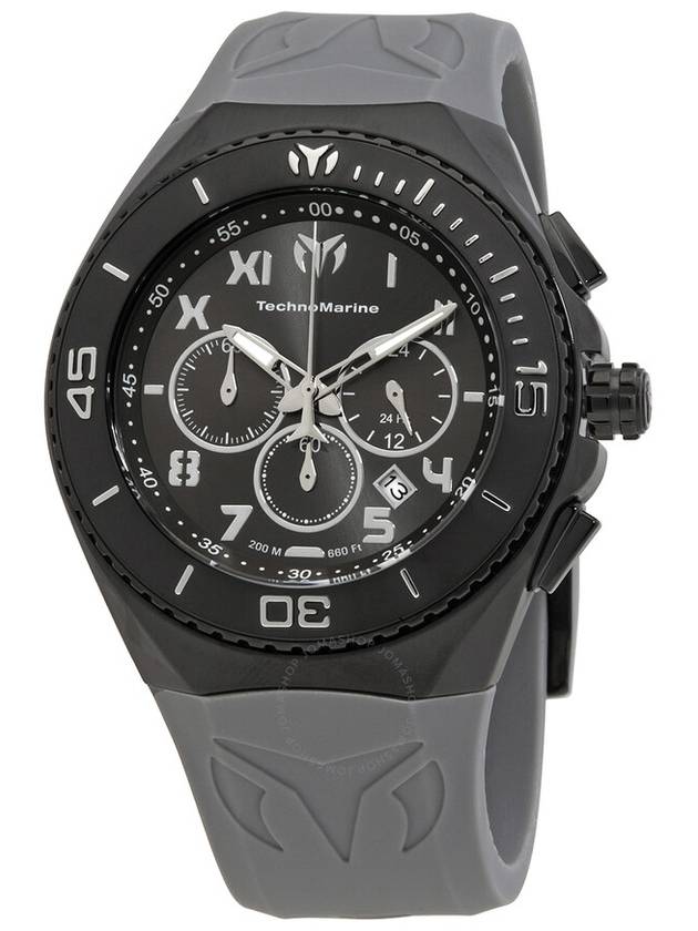 Technomarine Manta Quartz Gunmetal Dial Men's Watch TM-220022 - TECHNOMARINE - BALAAN 1