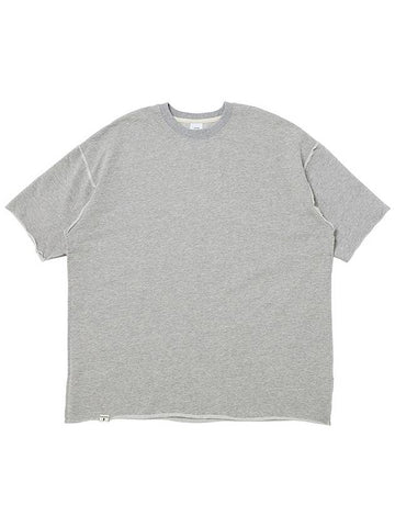 VINTAGE P DYEING CUT OUT BOX 1 2 TEE Gray - A NOTHING - BALAAN 1