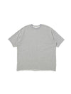 VINTAGE P DYEING CUT OUT BOX 1 2 TEE Gray - A NOTHING - BALAAN 2