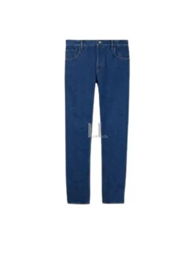 Web Tapered Denim Jeans Blue - GUCCI - BALAAN 2