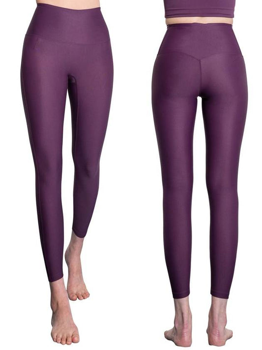 Point Fix Women's Diet Training Sweat Suit Warmer Q Leggings Deep Purple - HOTSUIT - BALAAN 2