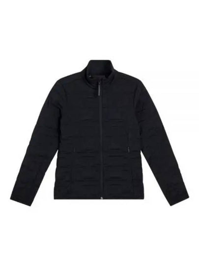 Marble Quilted Zip-Up Jacket Black - J.LINDEBERG - BALAAN 2