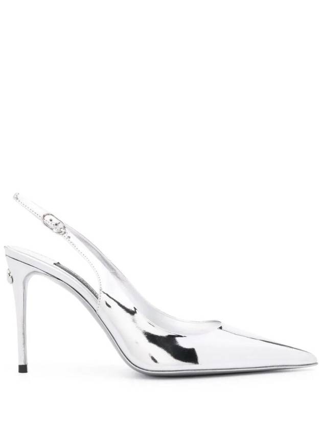 metallic finish leather pumps 90mm CG0621AY828 - DOLCE&GABBANA - BALAAN 1