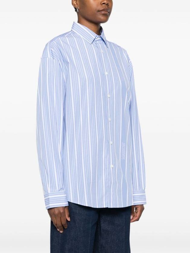 Jacquemus Shirt 243SH077 1691 3EV JACQ BUSINESS BIG LOGO - JACQUEMUS - BALAAN 3