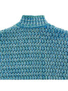 knit top blue BMHA009S22KNI001 4300 - AMBUSH - BALAAN.