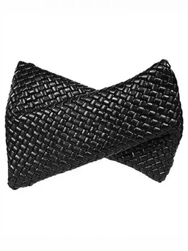 Intrecciato leather clutch bag black 271581 - BOTTEGA VENETA - BALAAN 1