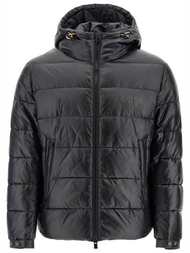 Lightweight Down Comfort Puffer Jacket Black - HUGO BOSS - BALAAN 1