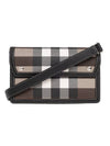 Oscar Check Cross Bag Brown - BURBERRY - BALAAN 1