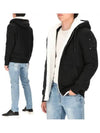 Classic Bunny Zip Up Hoodie White Lining Black - MOOSE KNUCKLES - BALAAN 2