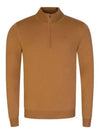 Kiyan Quarter Zip Turtleneck Knit Top Chipmunk - J.LINDEBERG - BALAAN 2