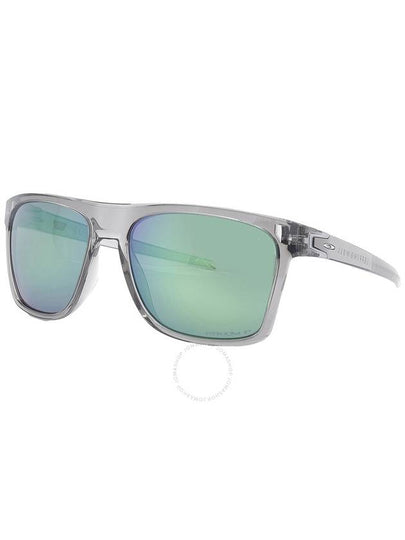 Oakley Leffingwell Prizm Jade Polarized Rectangular Men's Sunglasses OO9100 910010 57 - OAKLEY - BALAAN 2