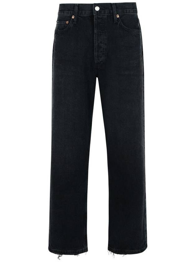 Agolde '90'S' Black Denim Jeans - AGOLDE - BALAAN 1