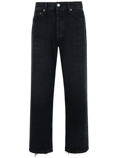 Agolde '90'S' Black Denim Jeans - AGOLDE - BALAAN 1