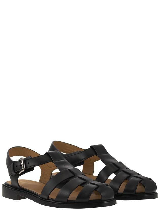 Sandals DX01039AGXF0AAB BLACK - CHURCH'S - BALAAN 5