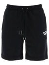 Handwriting Sweat Shorts Black - MAISON KITSUNE - BALAAN 2