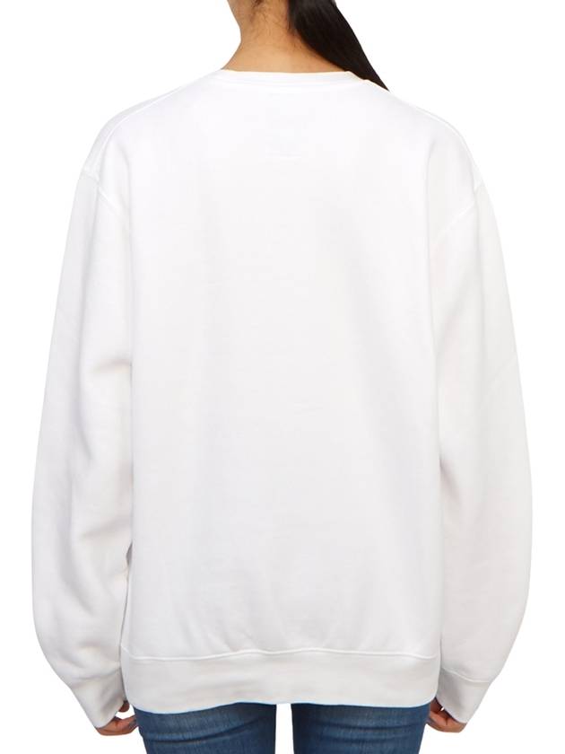 Women s brushed sweatshirt FG ILLNI WHITE W - WILD DONKEY - BALAAN 3