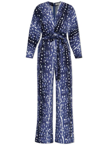 Diane Von Furstenberg Jumpsuit 'Aurelia', Women's, Blue - DIANE VON FURSTENBERG - BALAAN 1