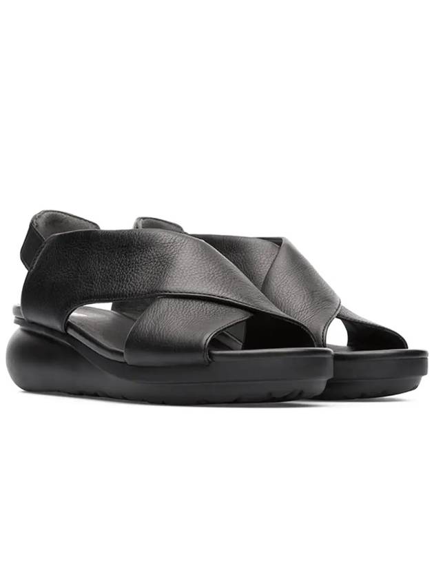 Balloon Leather Sandals Black - CAMPER - BALAAN 3