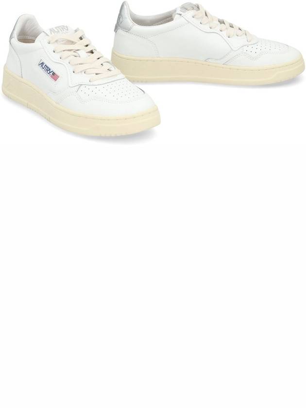 Medalist Silver Tab Low Top Sneakers White - AUTRY - BALAAN 4