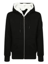 Classic Bunny Zip Up Hoodie White Lining Black - MOOSE KNUCKLES - BALAAN 2