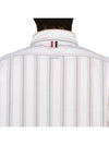 Stripe Oxford Armband Long Sleeve Shirt - THOM BROWNE - BALAAN 7