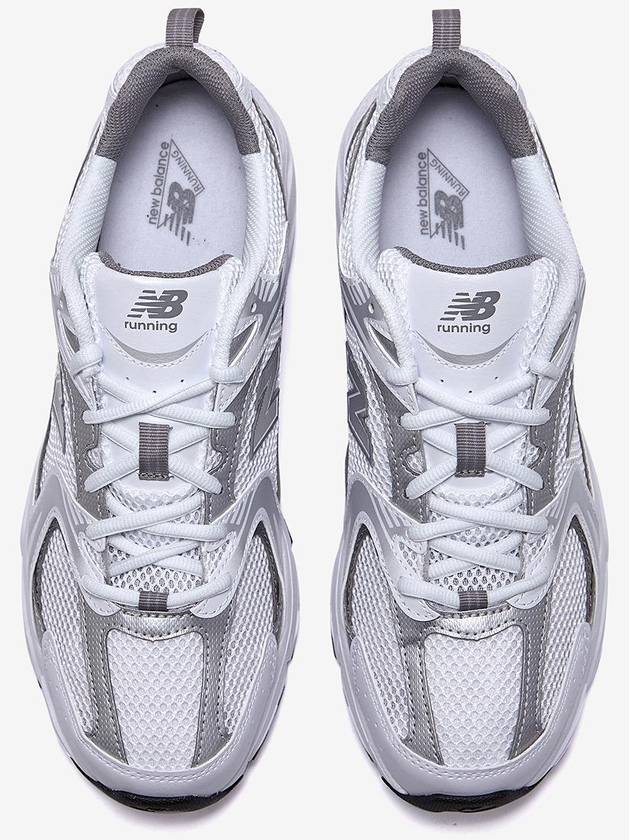 530 Sneakers White Silver - NEW BALANCE - BALAAN 4