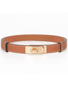 Women's Kelly 18 Gold Belt Gold - HERMES - BALAAN 2