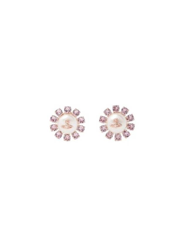 Flower Signature of Earrings Pink 6201031I 02G303 CN - VIVIENNE WESTWOOD - BALAAN 1