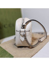 GG Marmont Matelasse Small Shoulder Bag White - GUCCI - BALAAN 4