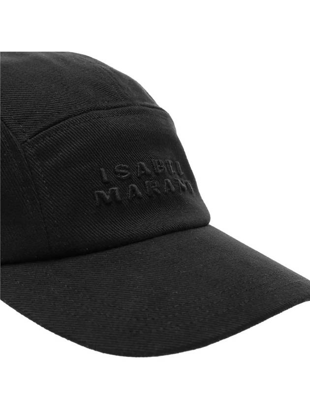 Tedji Ball Cap Black - ISABEL MARANT - BALAAN 5