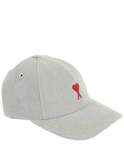 24 Red de Coeur Embroidered Cap UCP006 DE0028 0555 - AMI - BALAAN 2